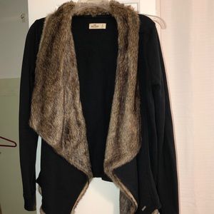 Hollister Fur Cardigan!